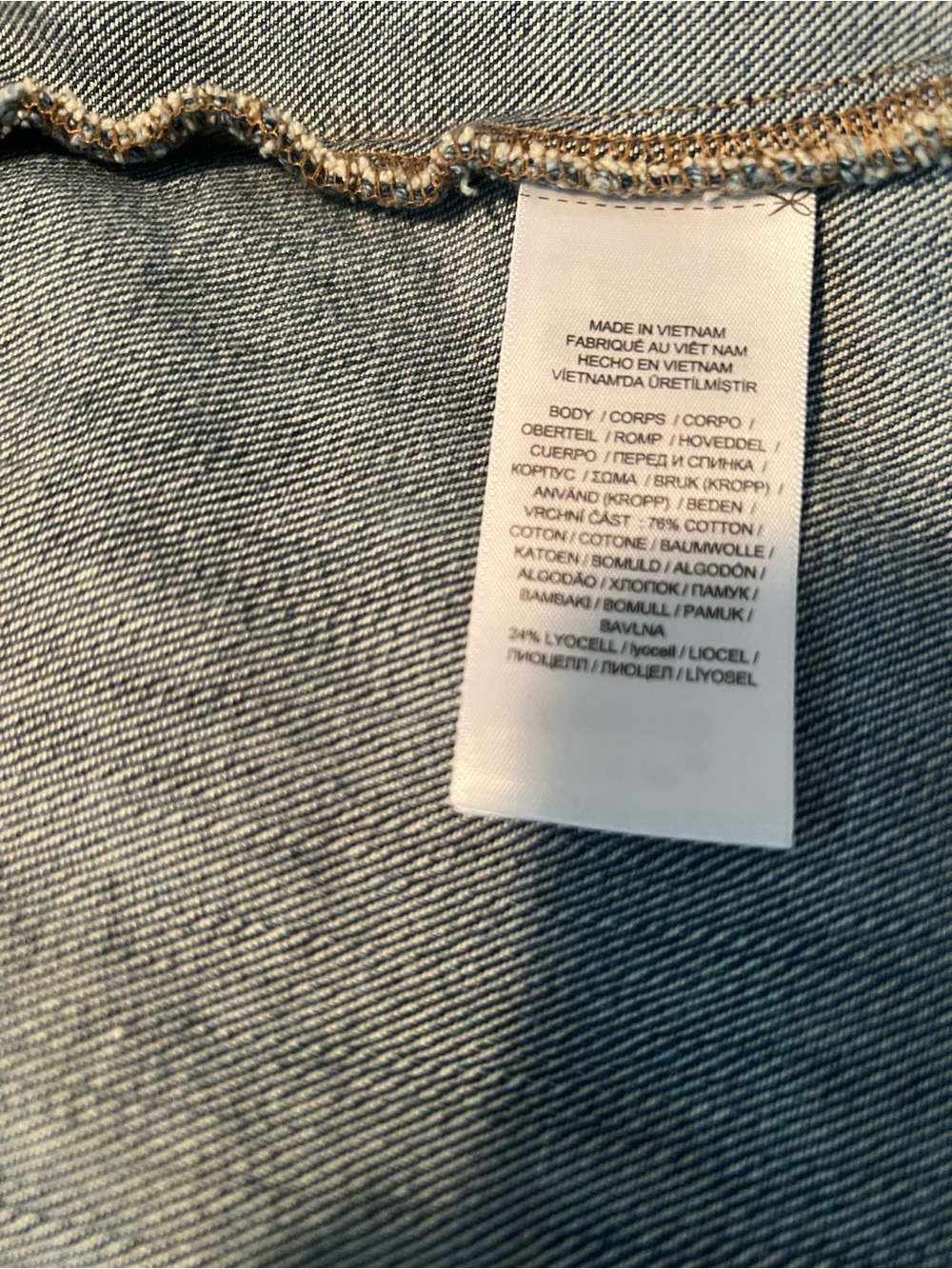 Ralph Lauren Light Blue Sleeveless Denim Button Dress Dress Size 6 - Picture 12 of 12